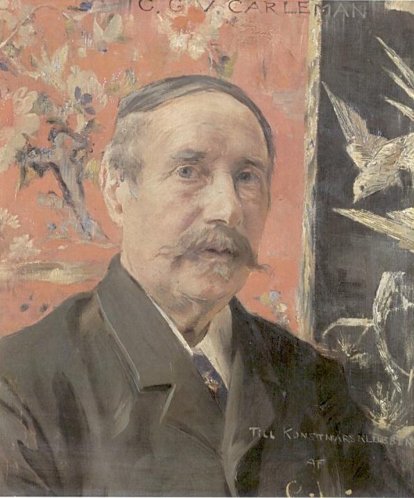 CGW Carlemanin muotokuva tekijältä Carl Larsson