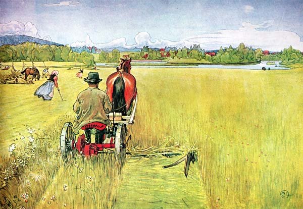 Kesä tekijältä Carl Larsson