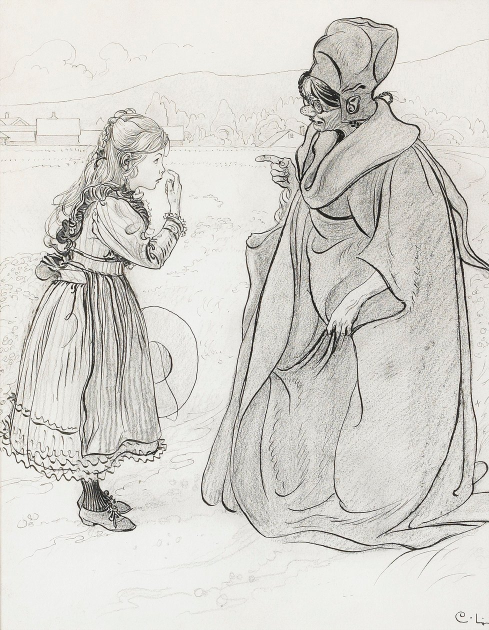 Satu Lillisin nenästä tekijältä Carl Larsson