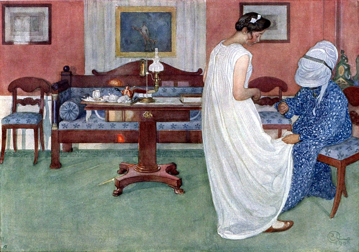 huomautettuna tekijältä Carl Larsson