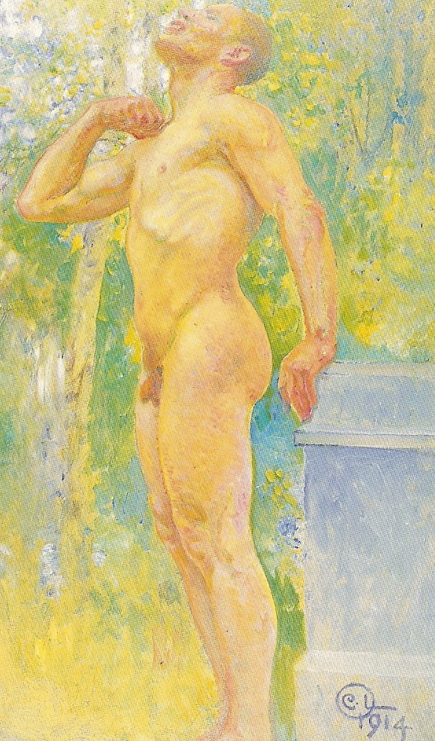 luonnos tekijältä Carl Larsson