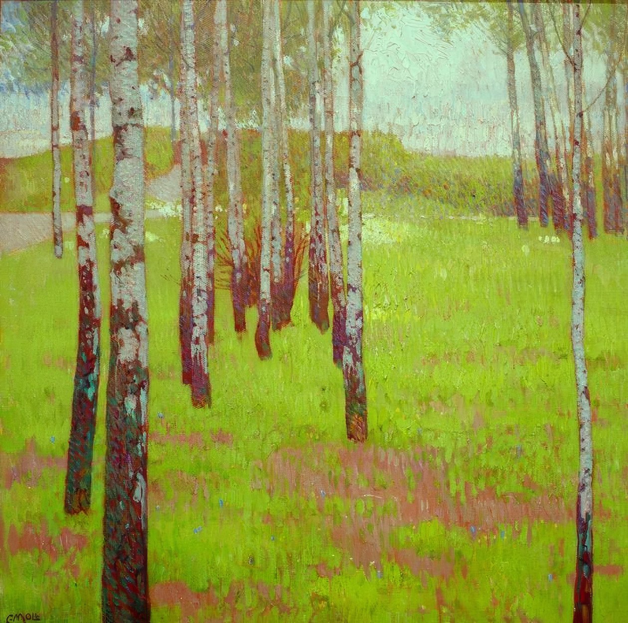 Birkenwald tekijältä Carl Moll