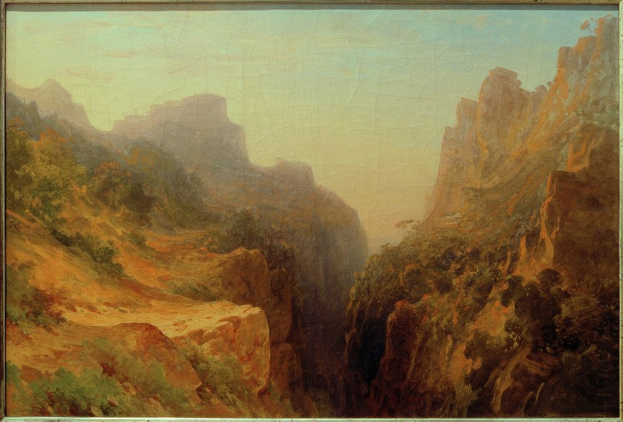 C. Morgenstern, Landschaft im Apennin tekijältä Carl Morgenstern