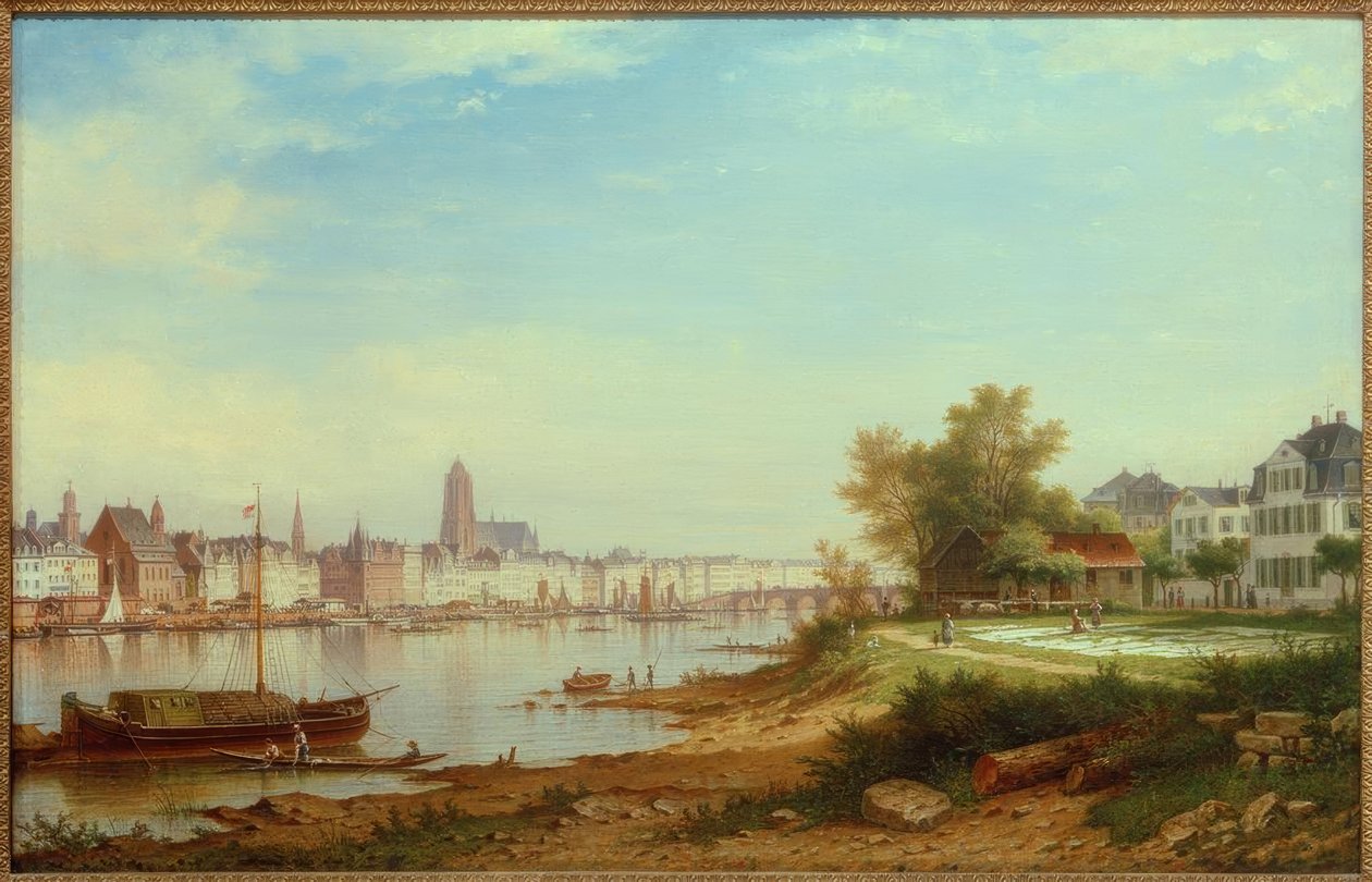 Frankfurt am Main / Gemälde von Carl Morgenstern tekijältä Carl Morgenstern