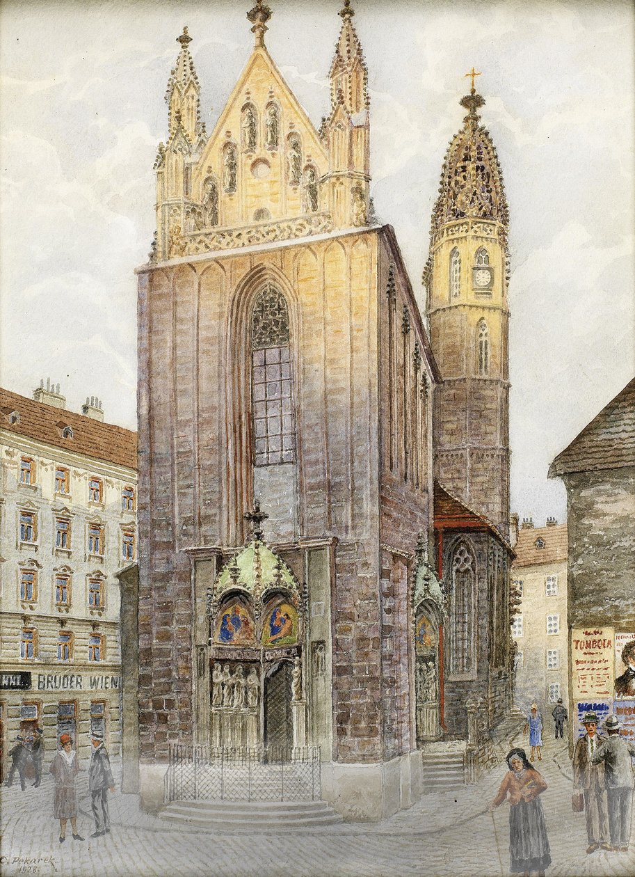 Kirche Maria am Gestade, Wien tekijältä Carl Pekarek
