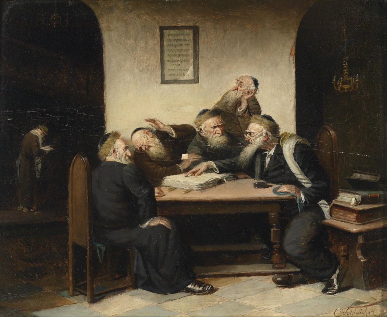 Eine Streitfrage aus dem Talmud tekijältä Carl Schleicher