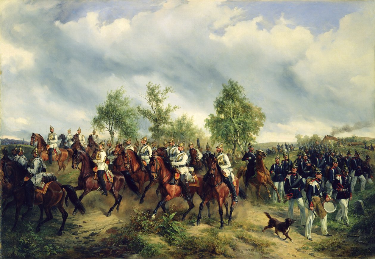 Preussin ratsuväki tutkimusmatkalla tekijältä Carl Friedrich Schulz
