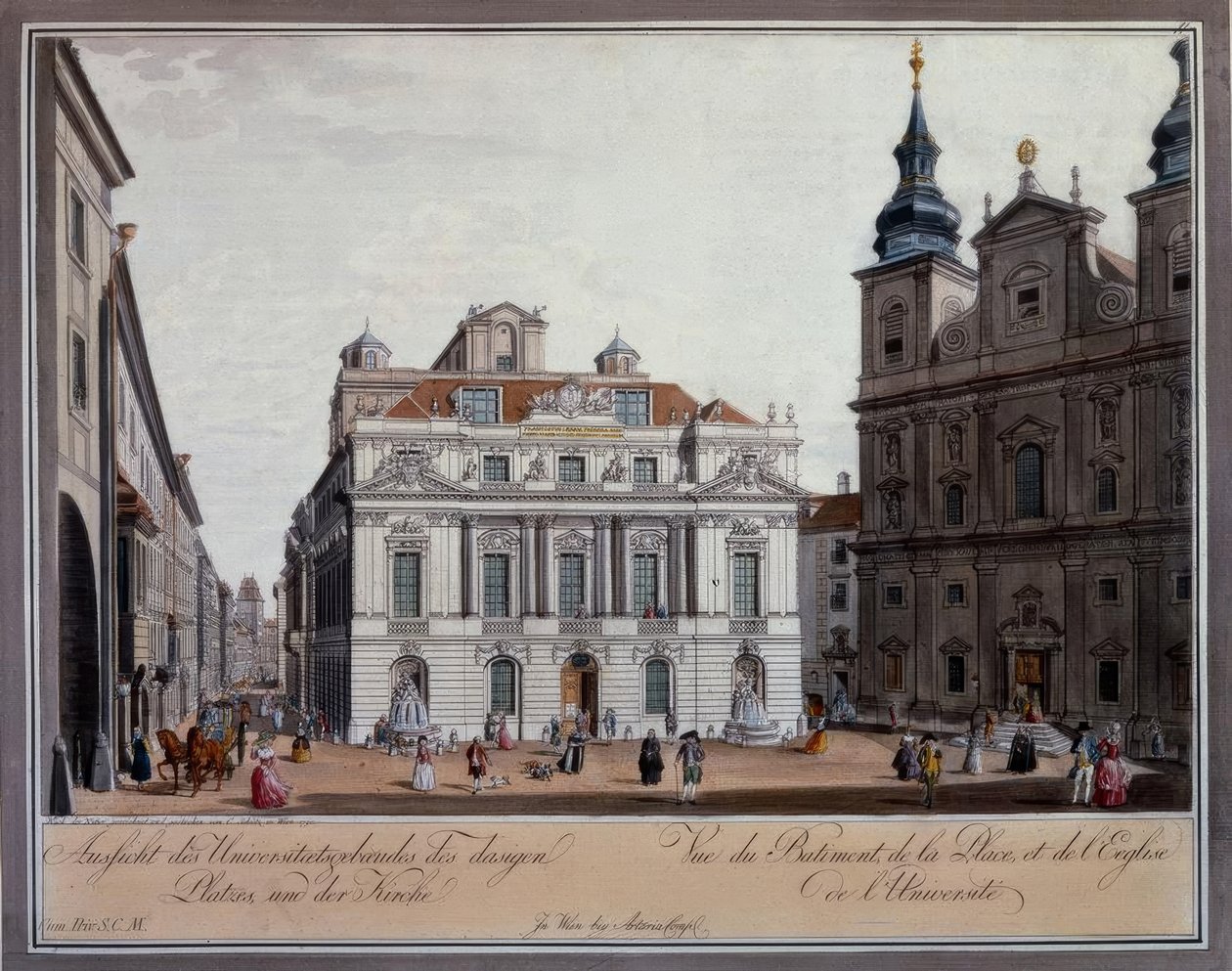 Wien, Alte Uni / Schütz tekijältä Carl Schütz
