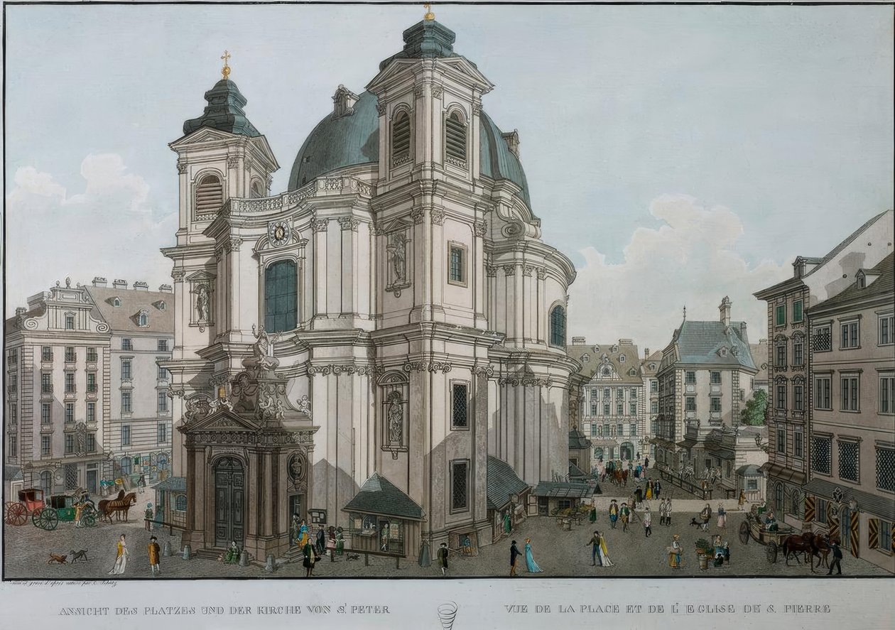 Wien, St. Peter / Schütz tekijältä Carl Schütz