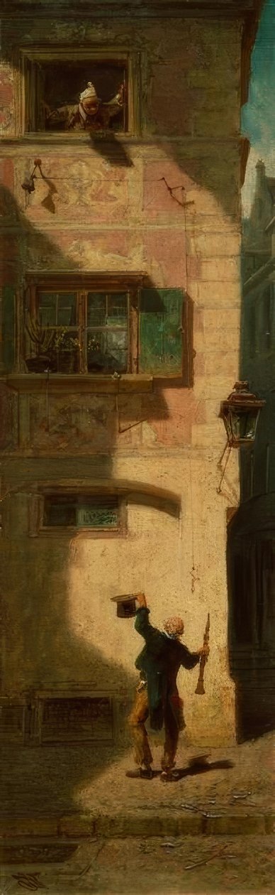 Der Bettelmusikant tekijältä Carl Spitzweg