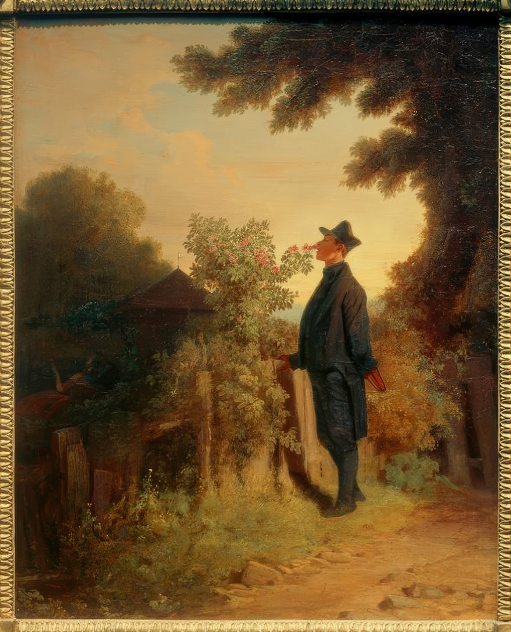 Der Rosenfreund tekijältä Carl Spitzweg