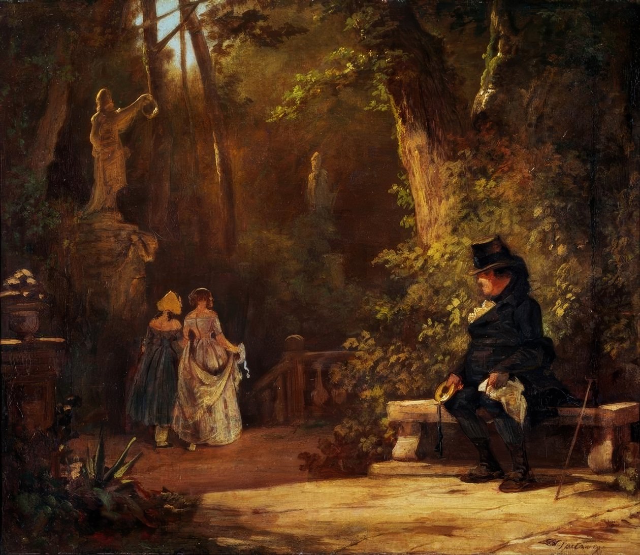 Der Witwer tekijältä Carl Spitzweg