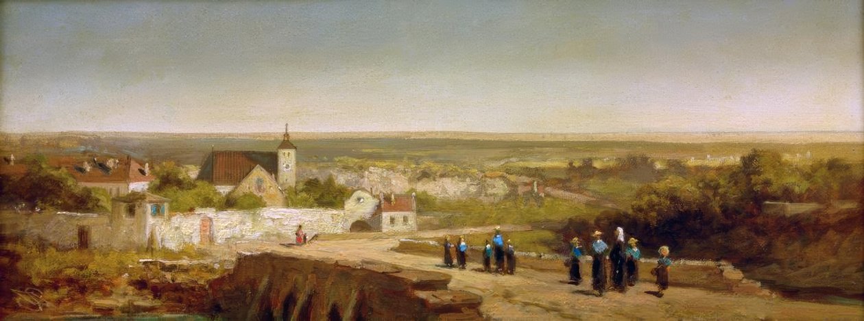 Heimkehrende Institutsmädchen tekijältä Carl Spitzweg