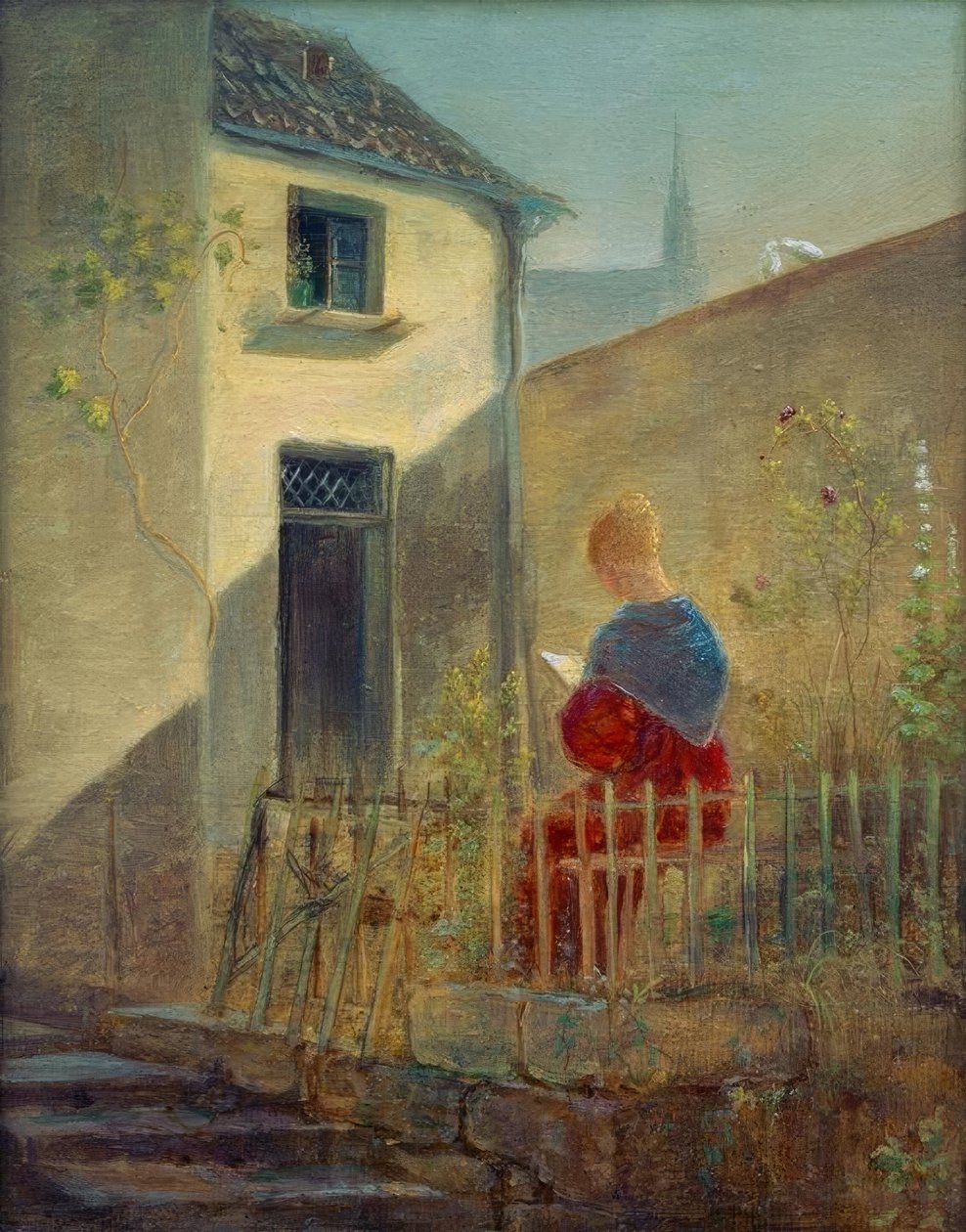 Olen Hausgarten tekijältä Carl Spitzweg