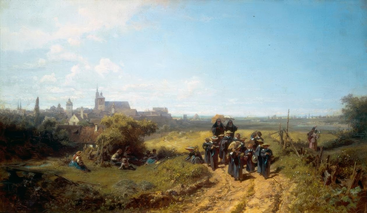 Institut Spaziergang tekijältä Carl Spitzweg