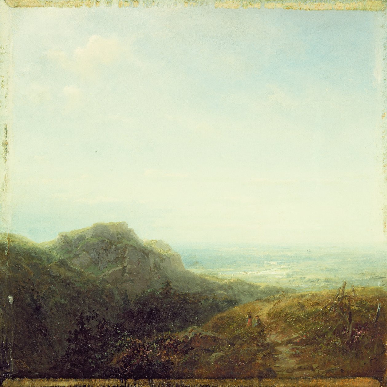 Näköala laaksoon tekijältä Carl Spitzweg