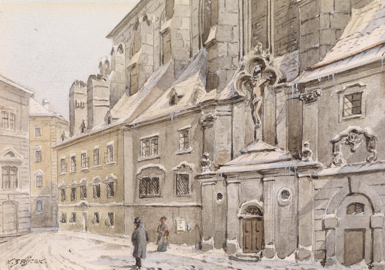 Winterspaziergang tekijältä Carl Wenzel Zajicek