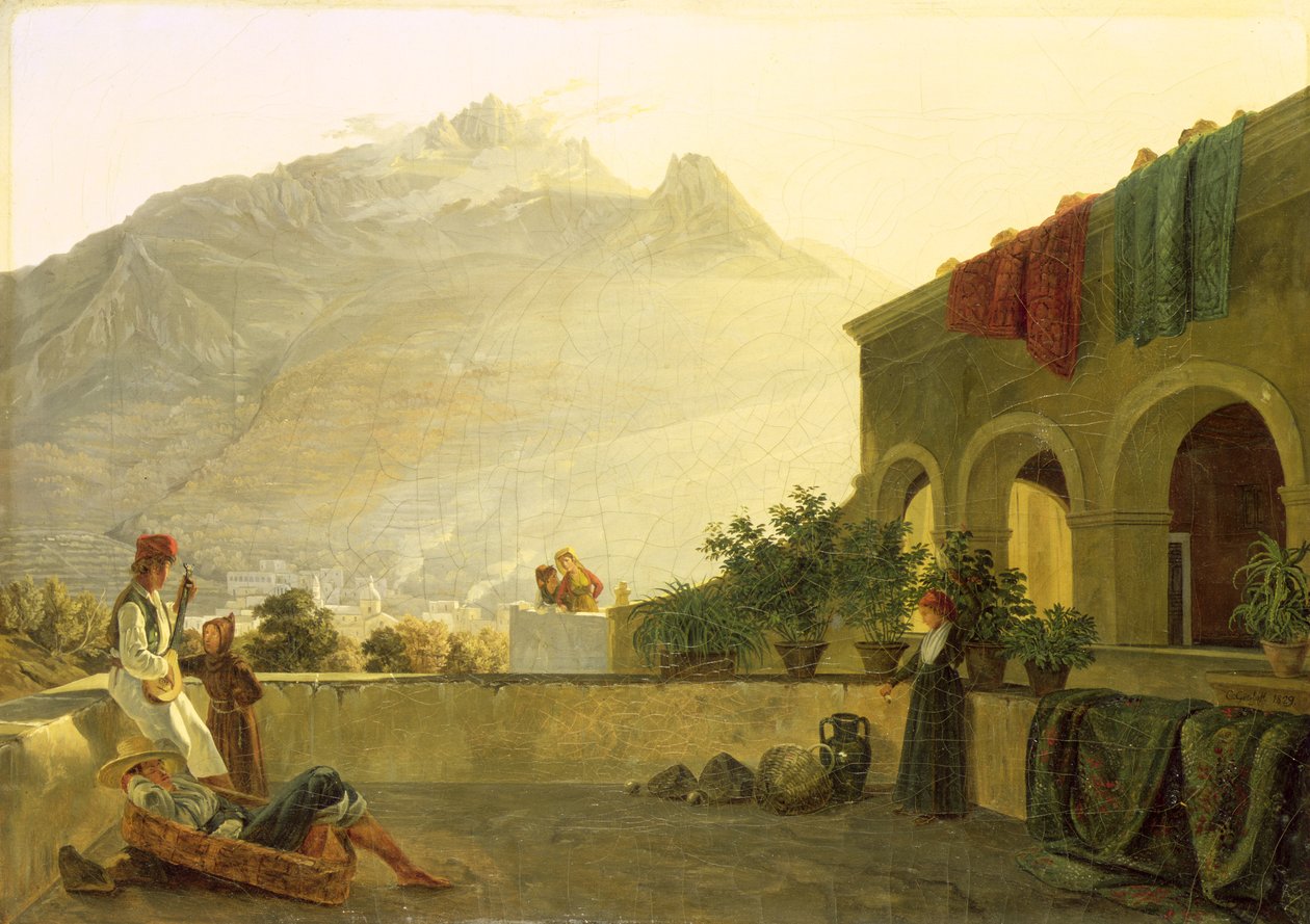 Vartija Ischialla, 1829 tekijältä Carl Wilhelm Goetzloff