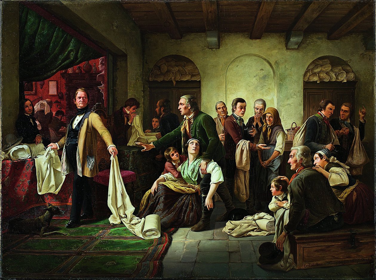Sleesian kutojat tekijältä Carl Wilhelm Hübner