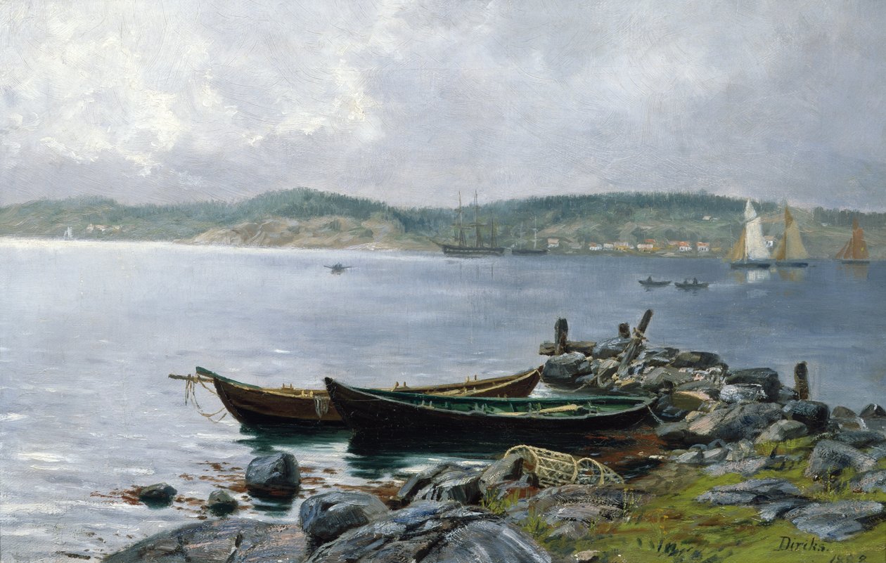 Drøbaksundetista tekijältä Carl Edvard Diriks