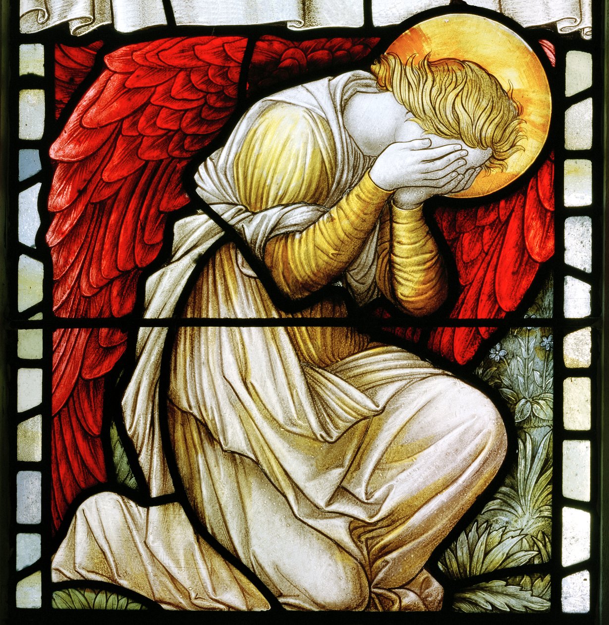 Betws Bledrws, St Bledrws, Shrigley & Hunt (1873-1982), Carl Almquist, Weeping Angel, 1886 tekijältä Carl Almquist