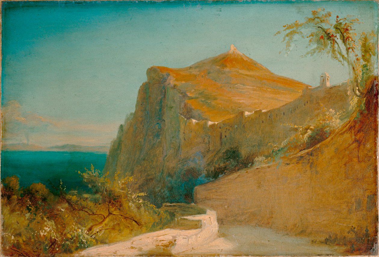 Tiberius rokkaa Caprilla tekijältä Carl Blechen