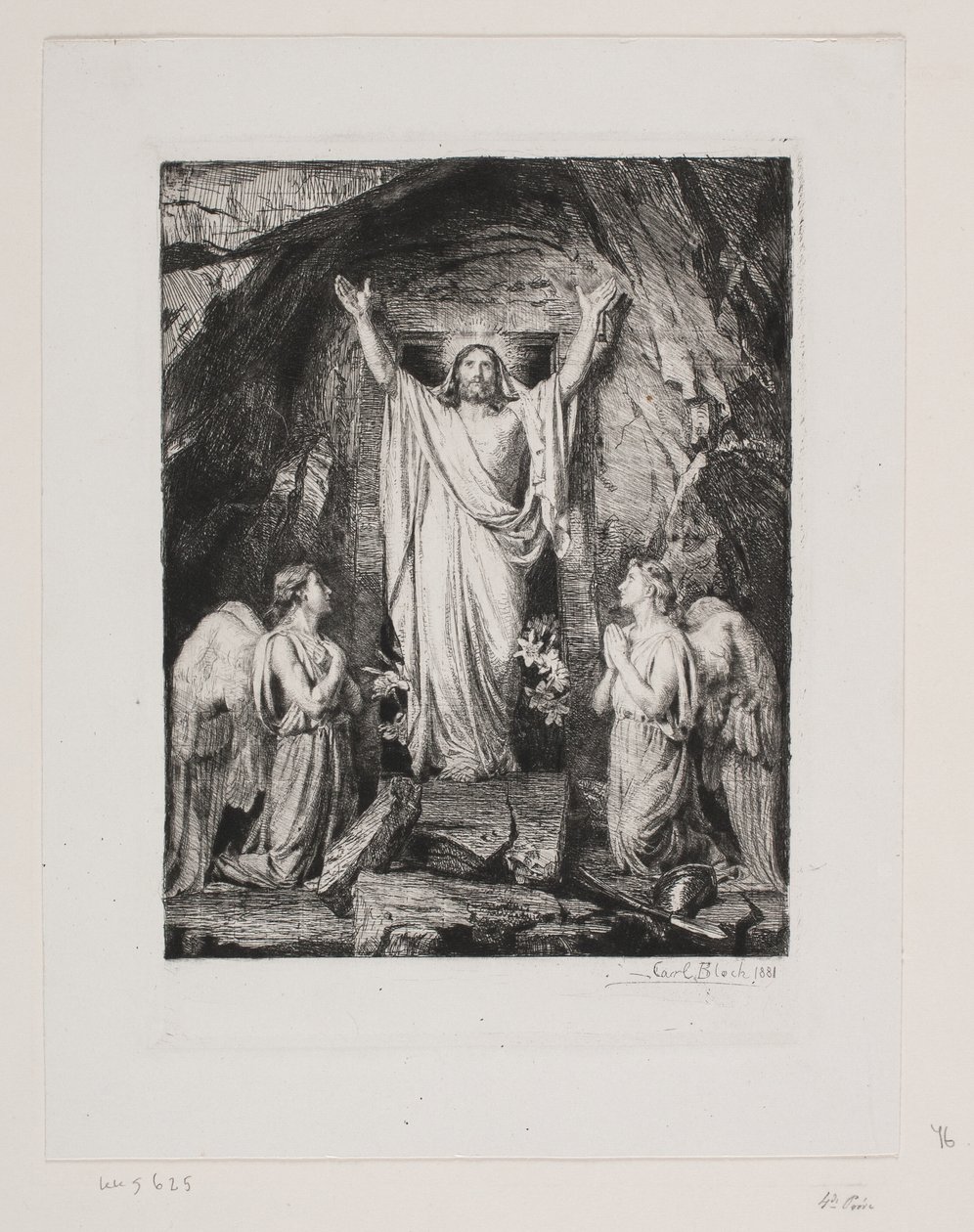 Resurrecció de Crist finlandès tekijältä Carl Bloch