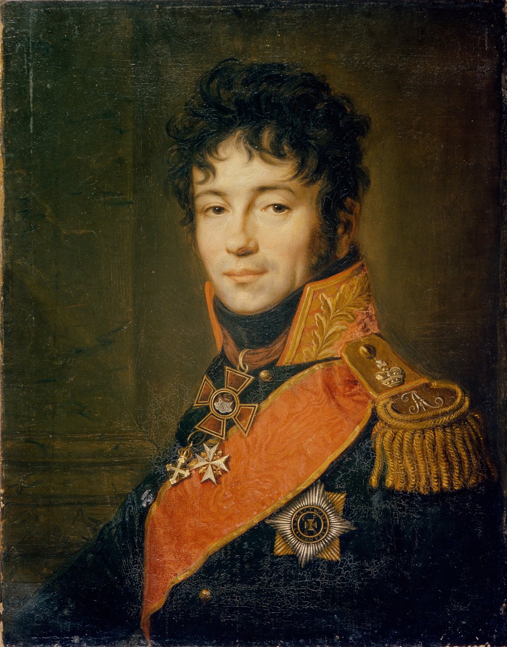 Kreivi Evgraf Fedotovich Komarovskyn muotokuva 1769-1843 tekijältä Carl Christian Vogel von Vogelstein