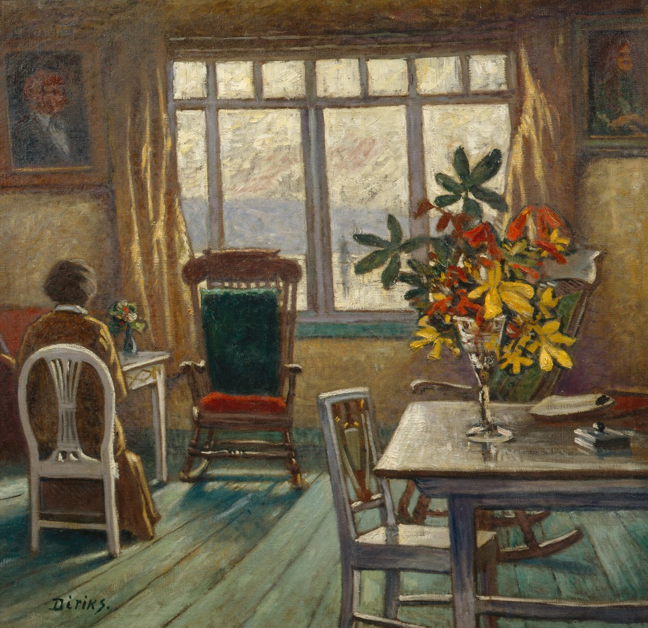Taiteilijoiden studio tekijältä Carl Edvard Diriks