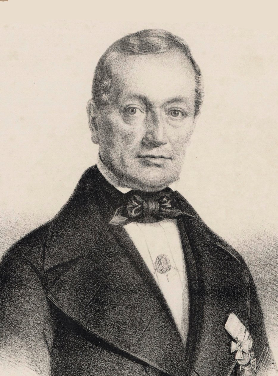 Muotokuva säveltäjä Heinrich August Neithardtista 1793-1861, n. 1850. tekijältä Carl Fischer