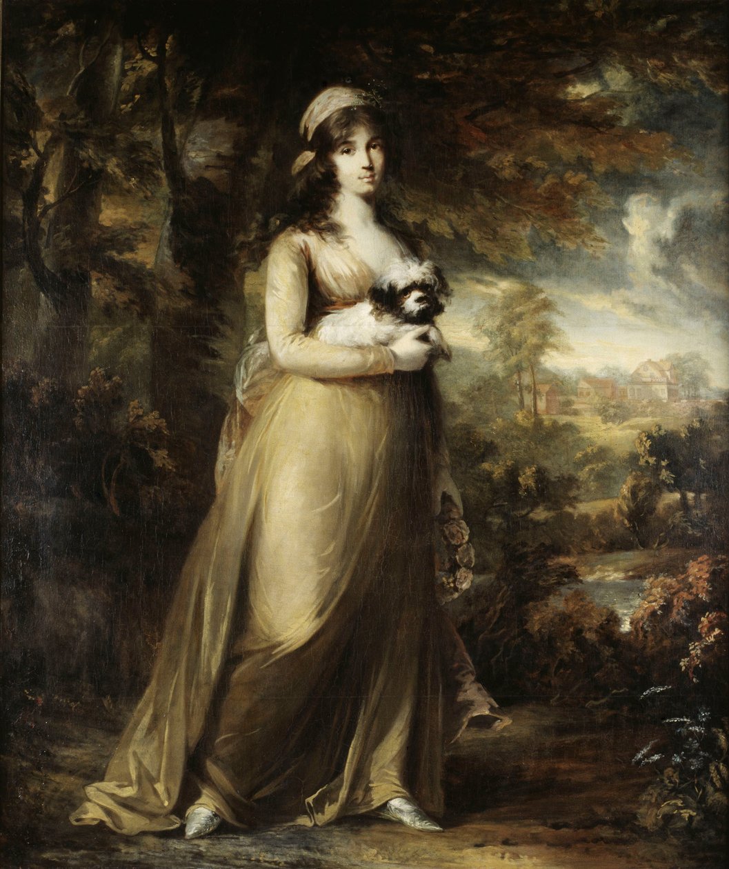 Teresa Vandonin muotokuva, 1797 tekijältä Carl Fredric von Breda