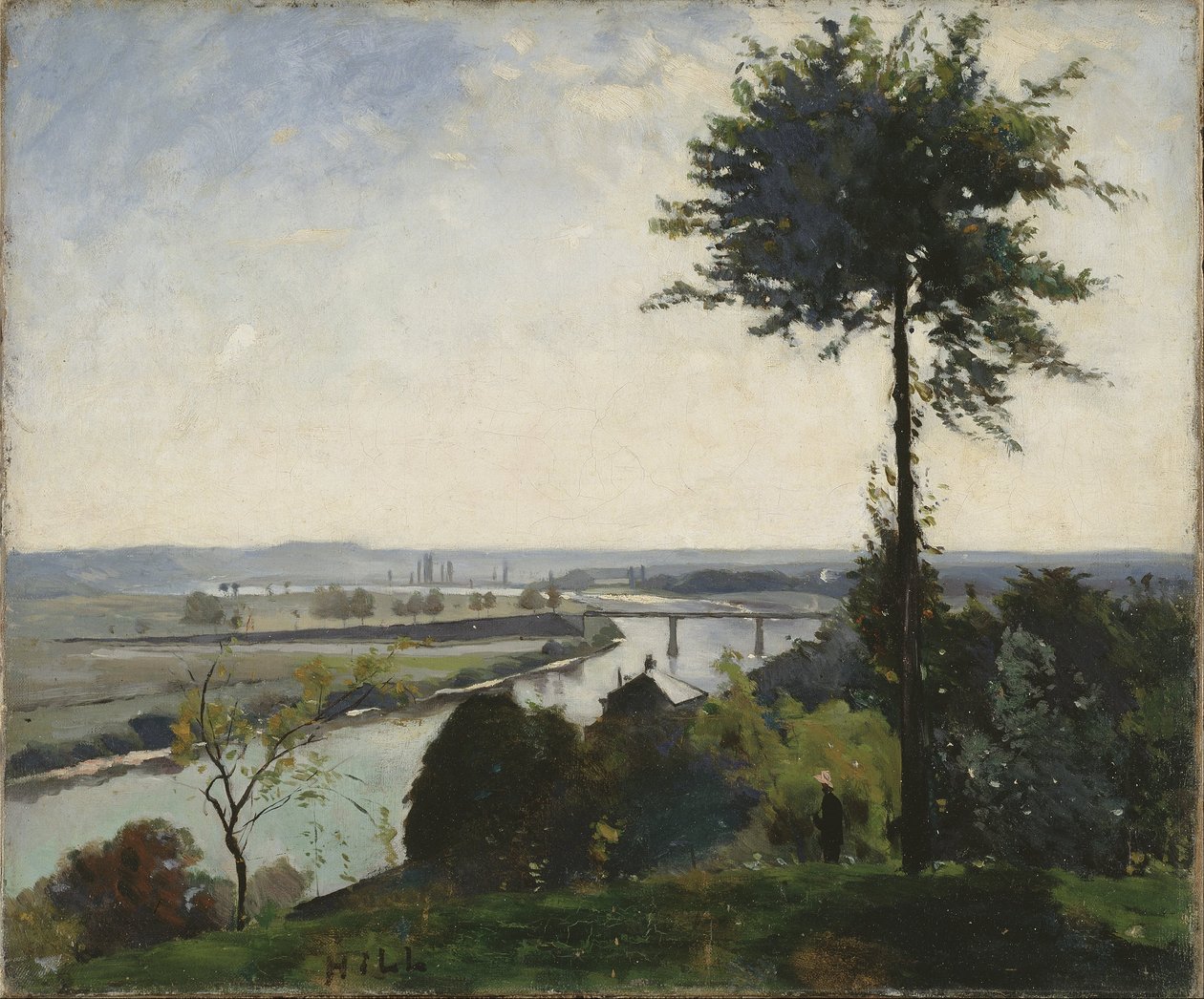 Ruotsalainen:  Trädet och flodkröken III (Bois-le-Roi).
 Puu ja joki III (Seine Bois-le-Roi