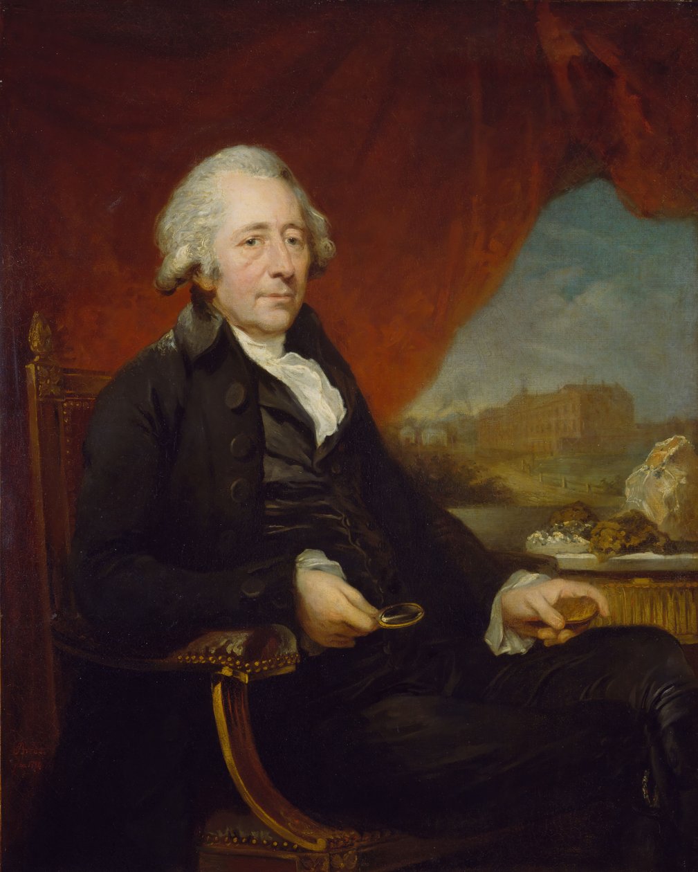 Matthew Boultonin muotokuva 1728-1809, 1772. tekijältä Carl Fredrik von Breda
