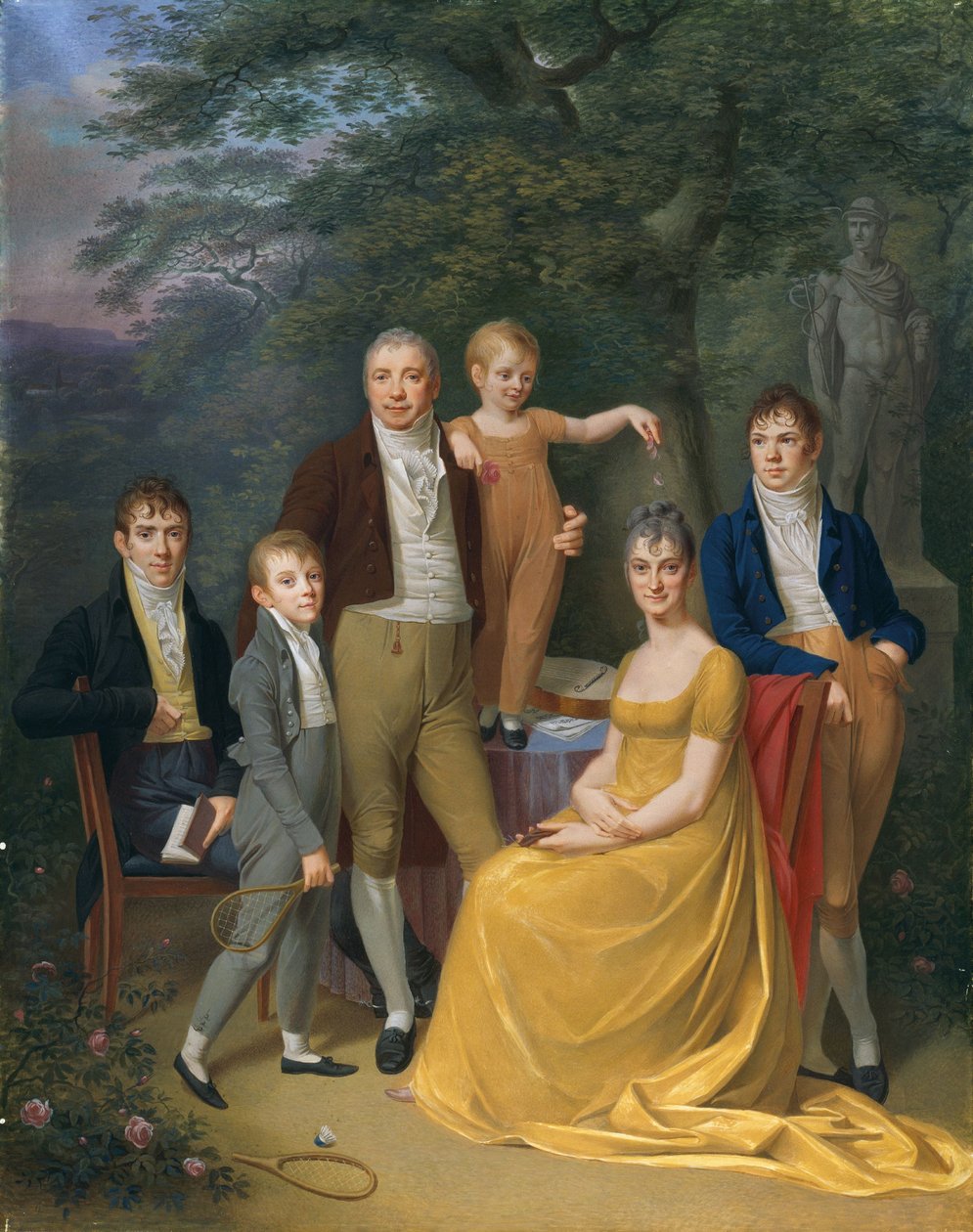 Perhemuotokuva tekijältä Carl Friedrich Demiani