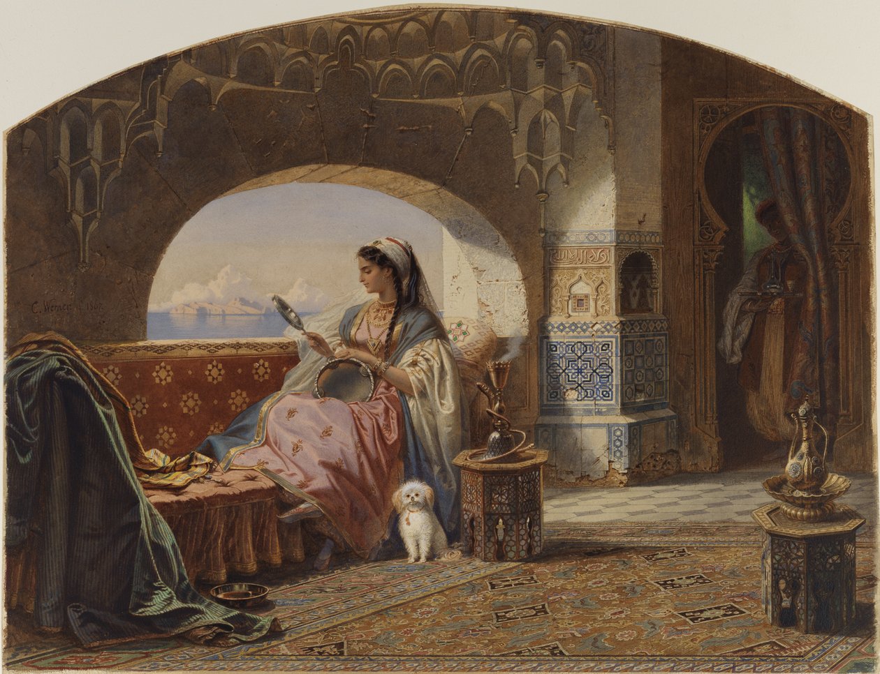 Kauneutta tamburiinilla tekijältä Carl Friedrich Heinrich Werner