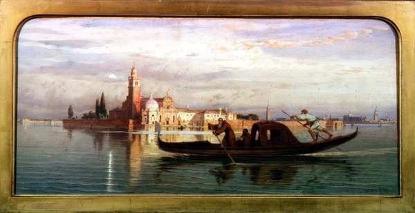 Venetsian laguunilla tekijältä Carl Friedrich Heinrich Werner