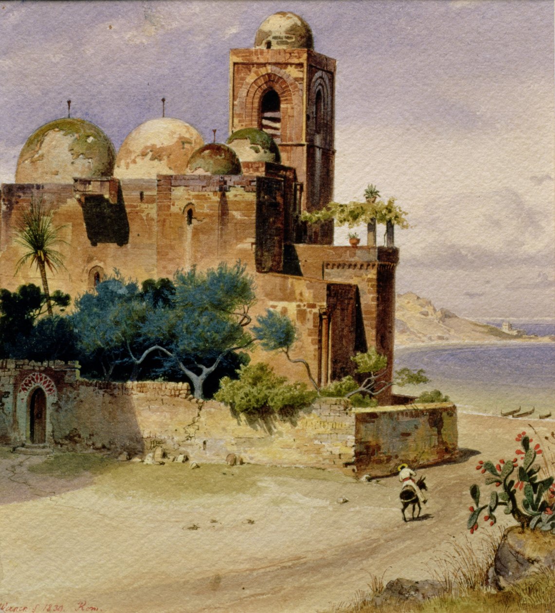 Palermo, 1839 tekijältä Carl Friedrich Heinrich Werner