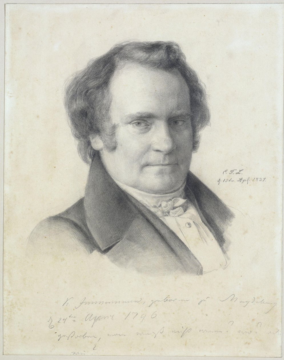 Karl Leberecht Immermann tekijältä Carl Friedrich Lessing