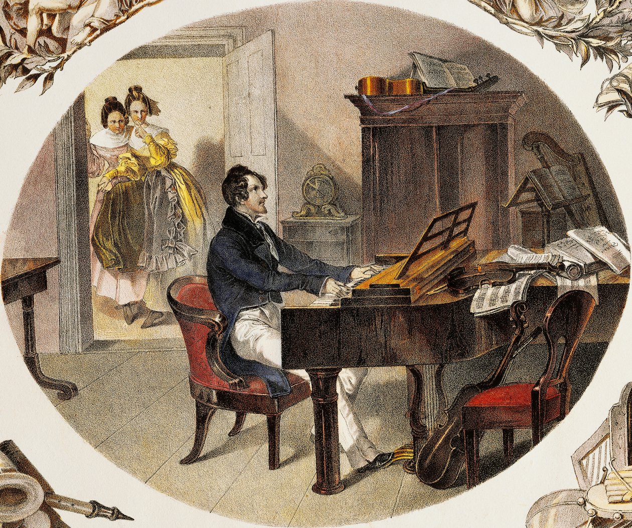 Musiikinopettaja tekijältä Carl and Geiger Peter Johann Nepomuk Kunz