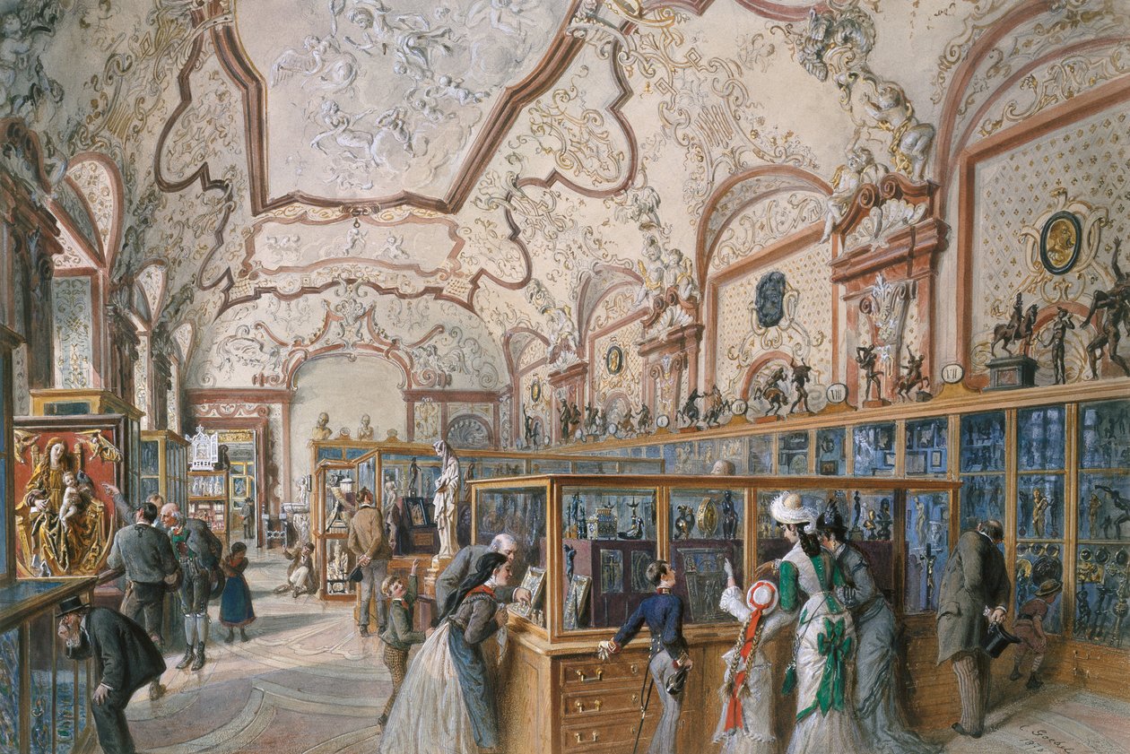 Marmori-galleria tekijältä Carl Goebel d. J.