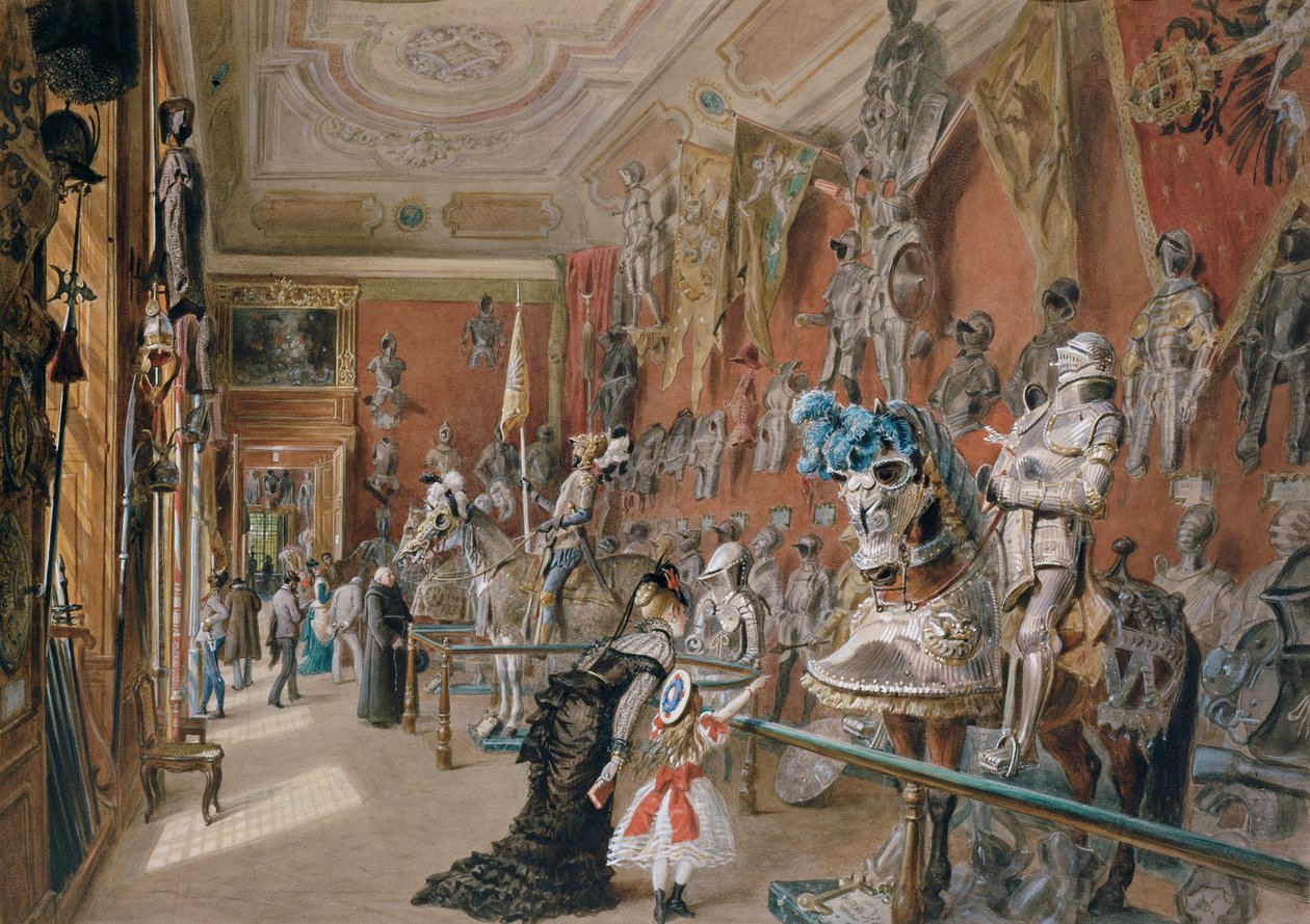 Ambras-kokoelman asevarasto II tekijältä Carl Goebel d. J.