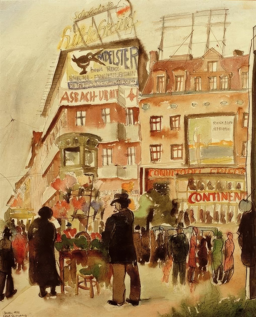Berliini, Potsdamer Platz tekijältä Carl Grossberg