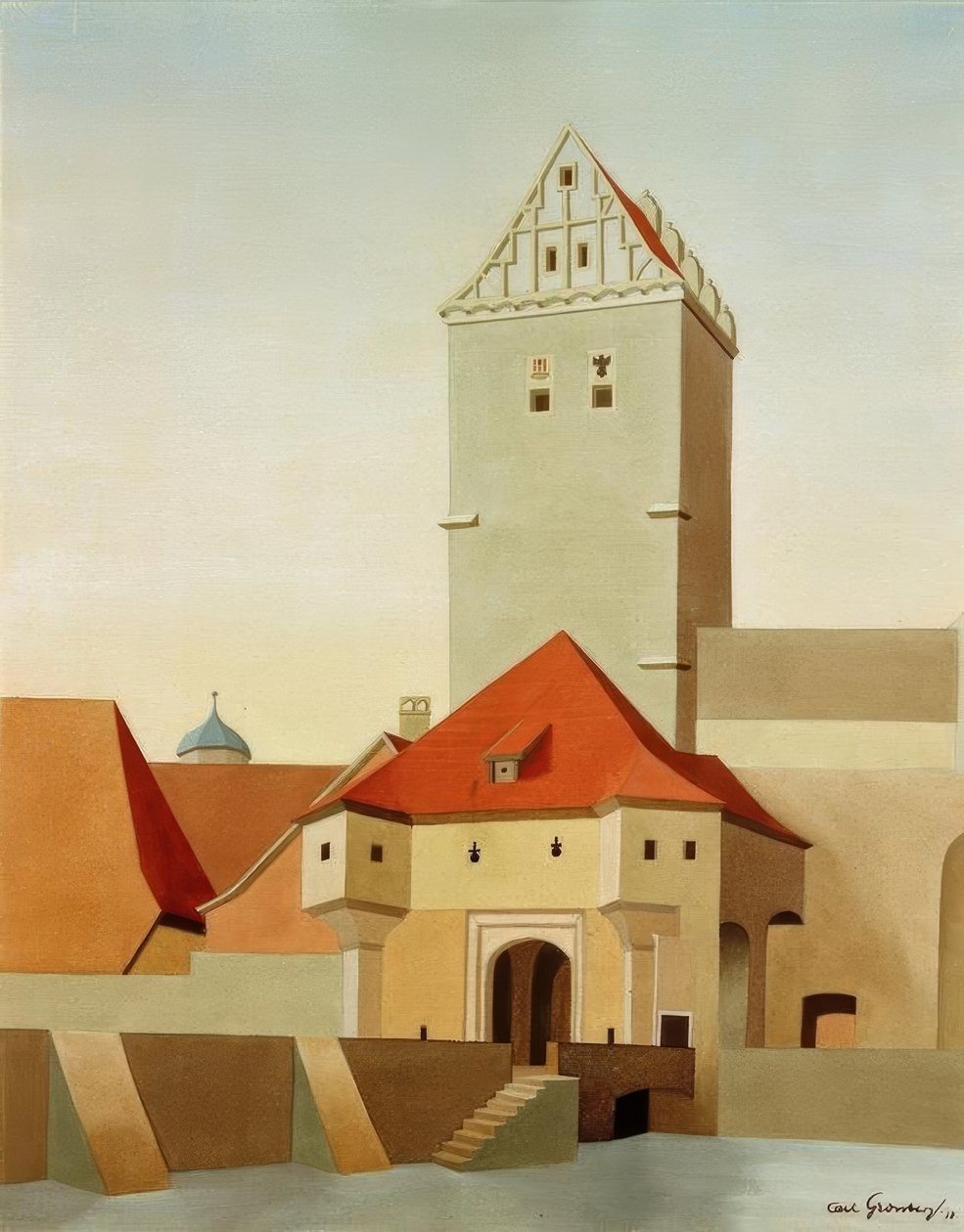 Dinkelsbühl – Rothenburger Tor tekijältä Carl Grossberg