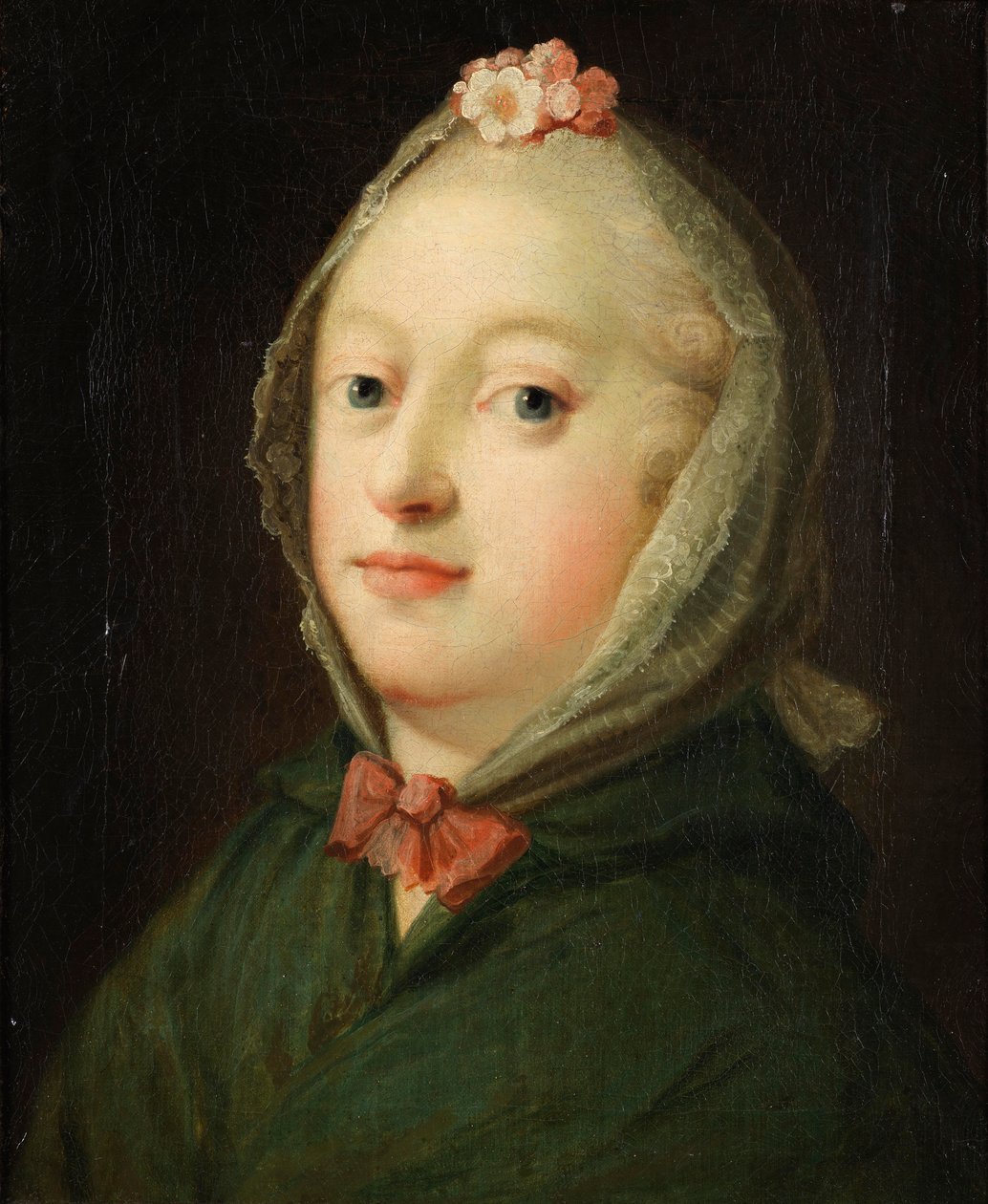 Louise, Tanskan kuningatar, noin 1750 tekijältä Carl Gustaf Pilo