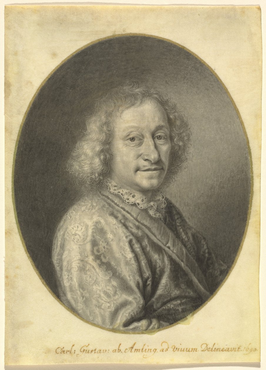 Gentlemanin muotokuva tekijältä Carl Gustav Amling