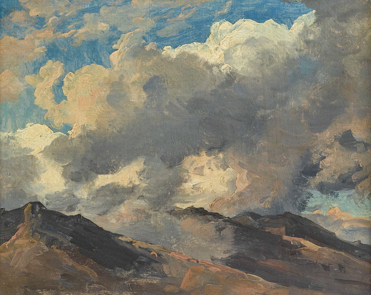 Saksa: Vuorenhuippu pilvissä tekijältä Carl Gustav Carus
