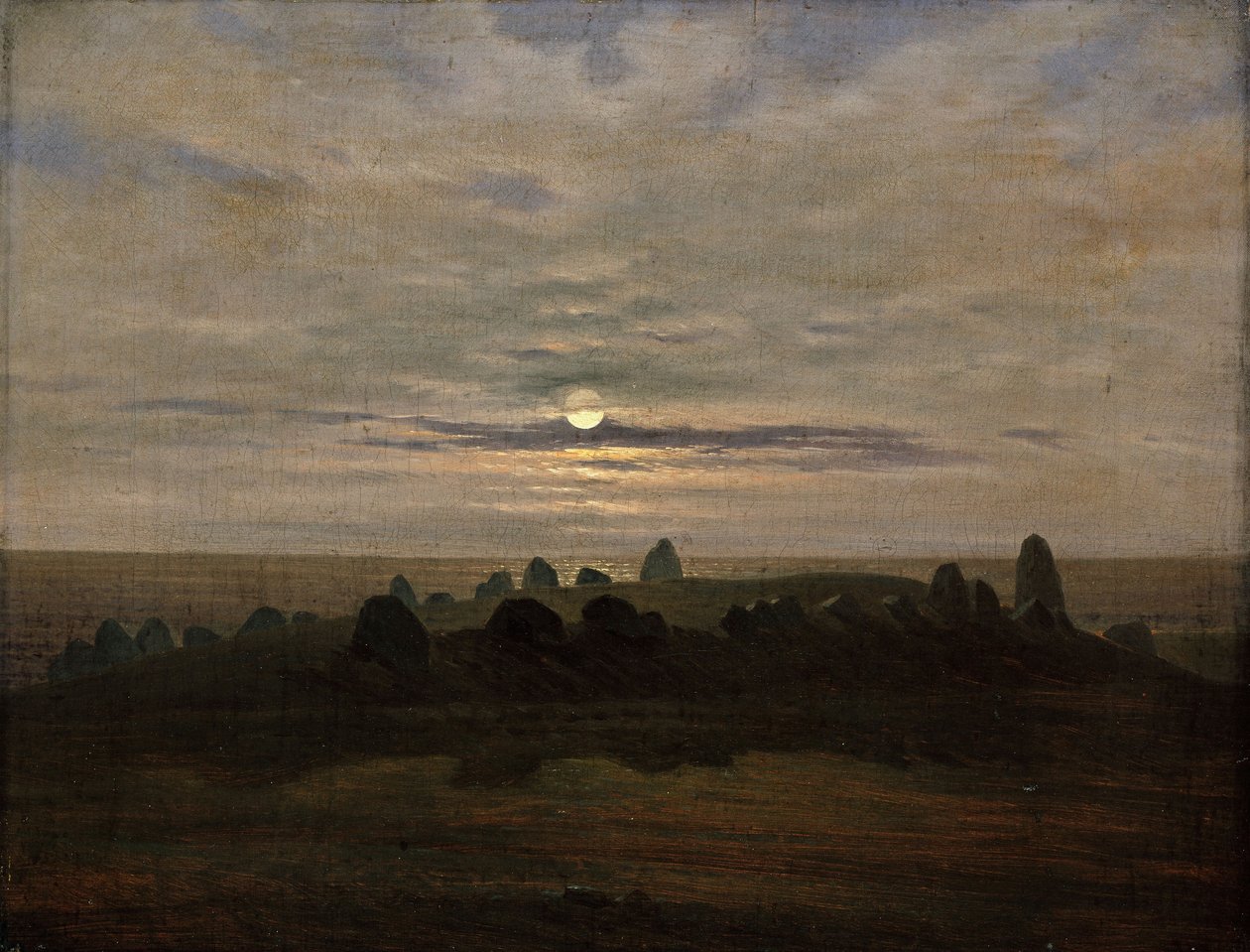 Kivikauden linnoitus Nobbinissa, Rügenin saarella tekijältä Carl Gustav Carus