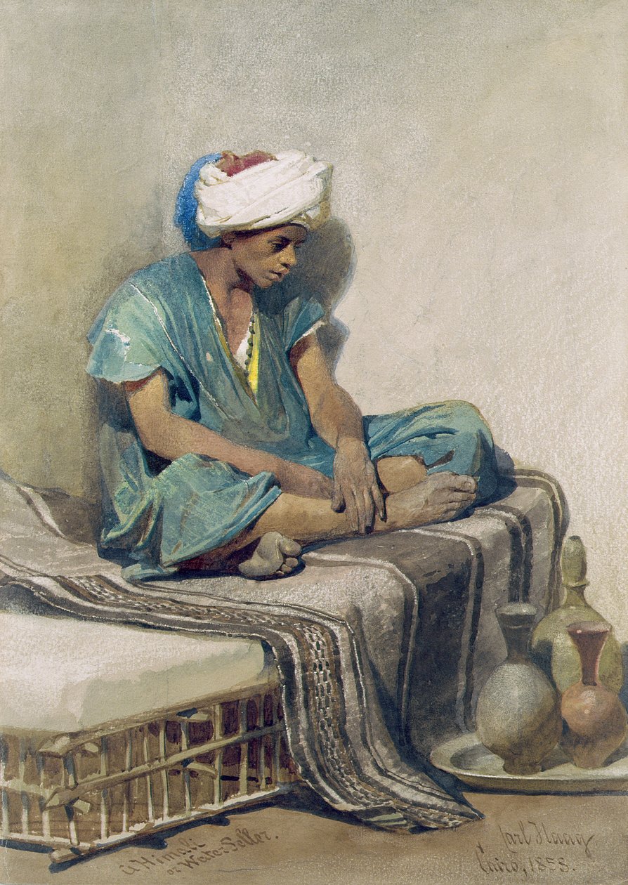 Himali tai veden myyjä, 1855 tekijältä Carl Haag