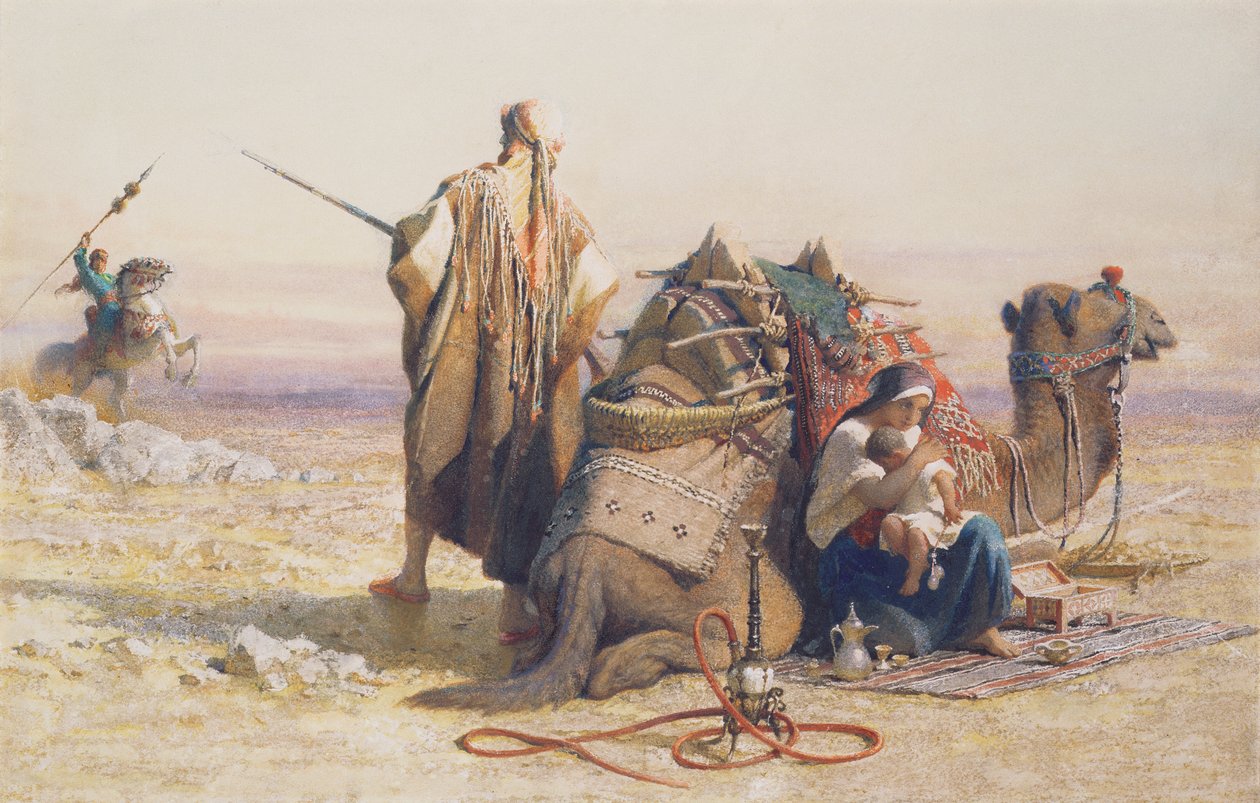 Vaara autiomaassa, 1867 tekijältä Carl Haag