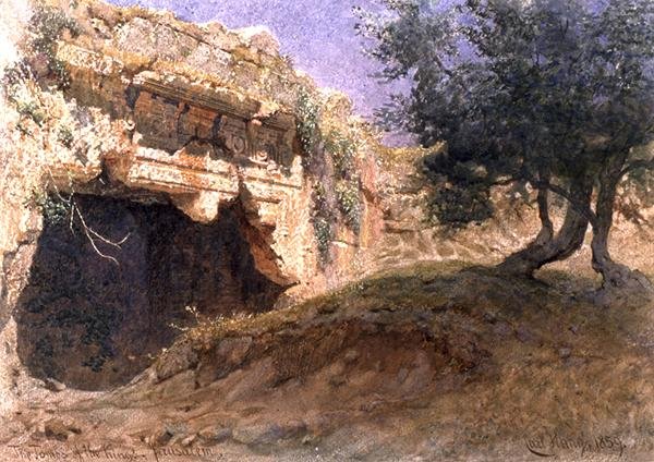 Sisäänkäynti kuninkaiden haudoihin, Jerusalemiin tekijältä Carl Haag